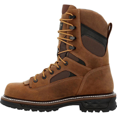 Georgia Boot LTX Logger 9" Waterproof Work Boot GB00668 At Steel Toes