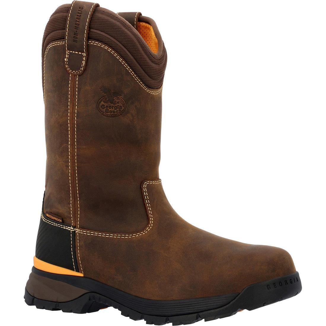 Georgia Boot TBD Waterproof Wellington Pull-On Boot GB00598 Side Image