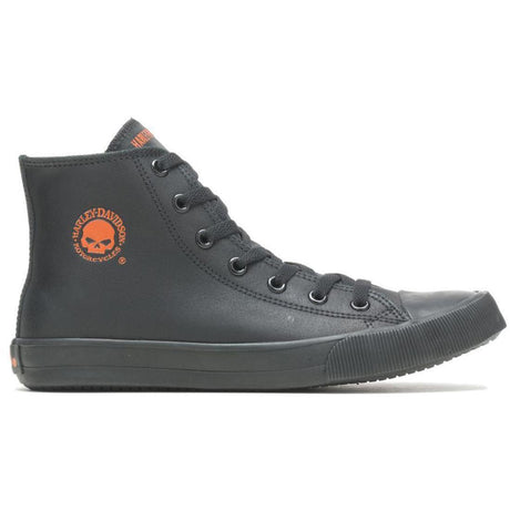 Harley Davidson Baxter - Black/Orange Profile View