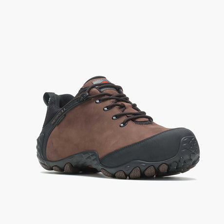 Cham Flux Ltr Men's Carbon-Fiber Work Shoes Wp Brown-Men's Work Shoes-Merrell-Steel Toes