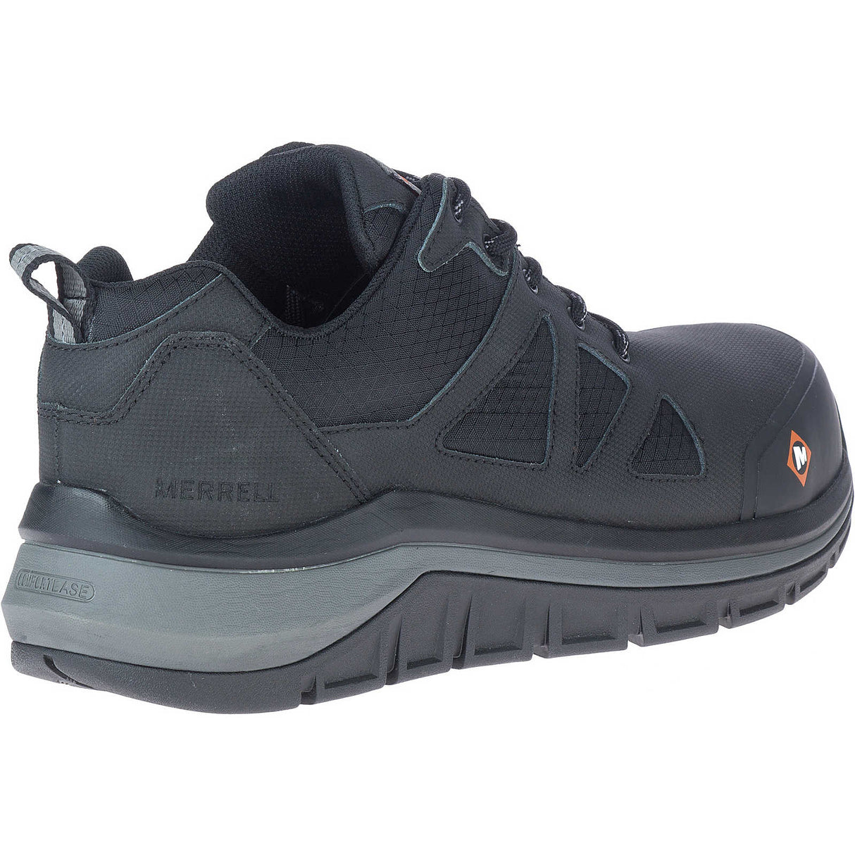 Fullbench Speed Men's Carbon-Fiber Work Shoes Black-Men's Work Shoes-Merrell-Steel Toes