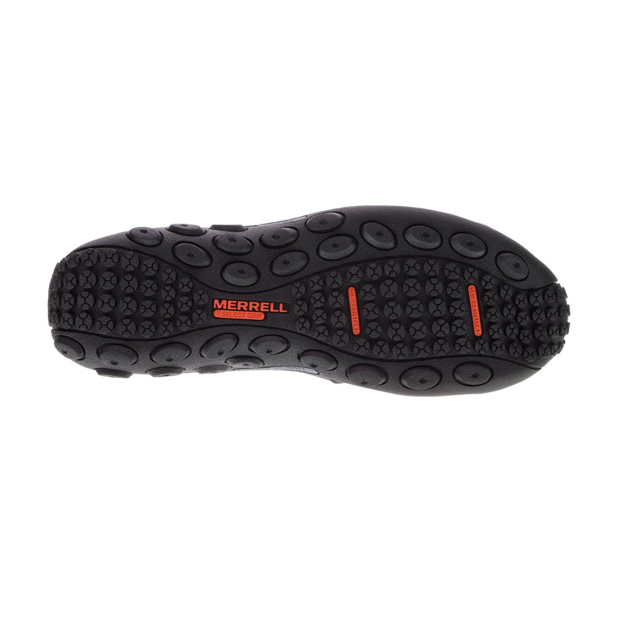 Jungle Moc Ltr Men's Composite-Toe Work Shoes Black-Men's Work Shoes-Merrell-Steel Toes