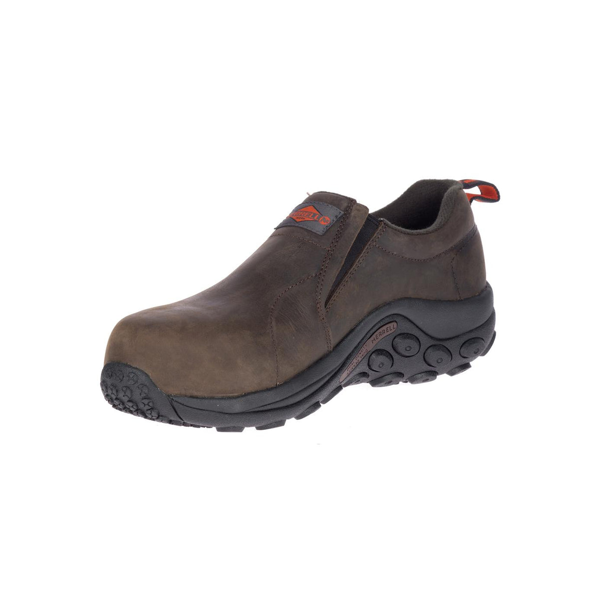 Jungle Moc Ltr Men's Composite-Toe Work Shoes Espresso-Men's Work Shoes-Merrell-Steel Toes