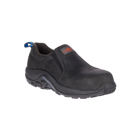 Jungle Moc Ltr Sd Men's Carbon-Fiber Work Shoes Black-Men's Work Shoes-Merrell-Steel Toes