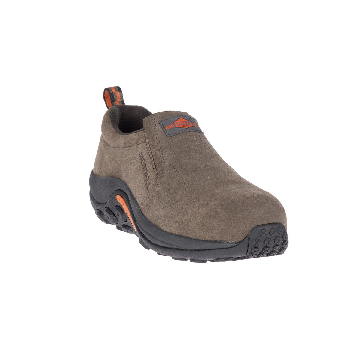 Jungle Moc Men's Alloy-Toe Work Shoes Gunsmoke-Men's Work Shoes-Merrell-Steel Toes