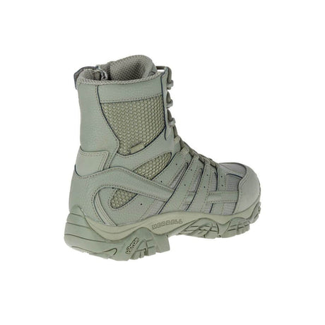 Moab 2 8" Men's Tactical Work Boots Wp Tactical Sage Green-Men's Tactical Work Boots-Merrell-Steel Toes