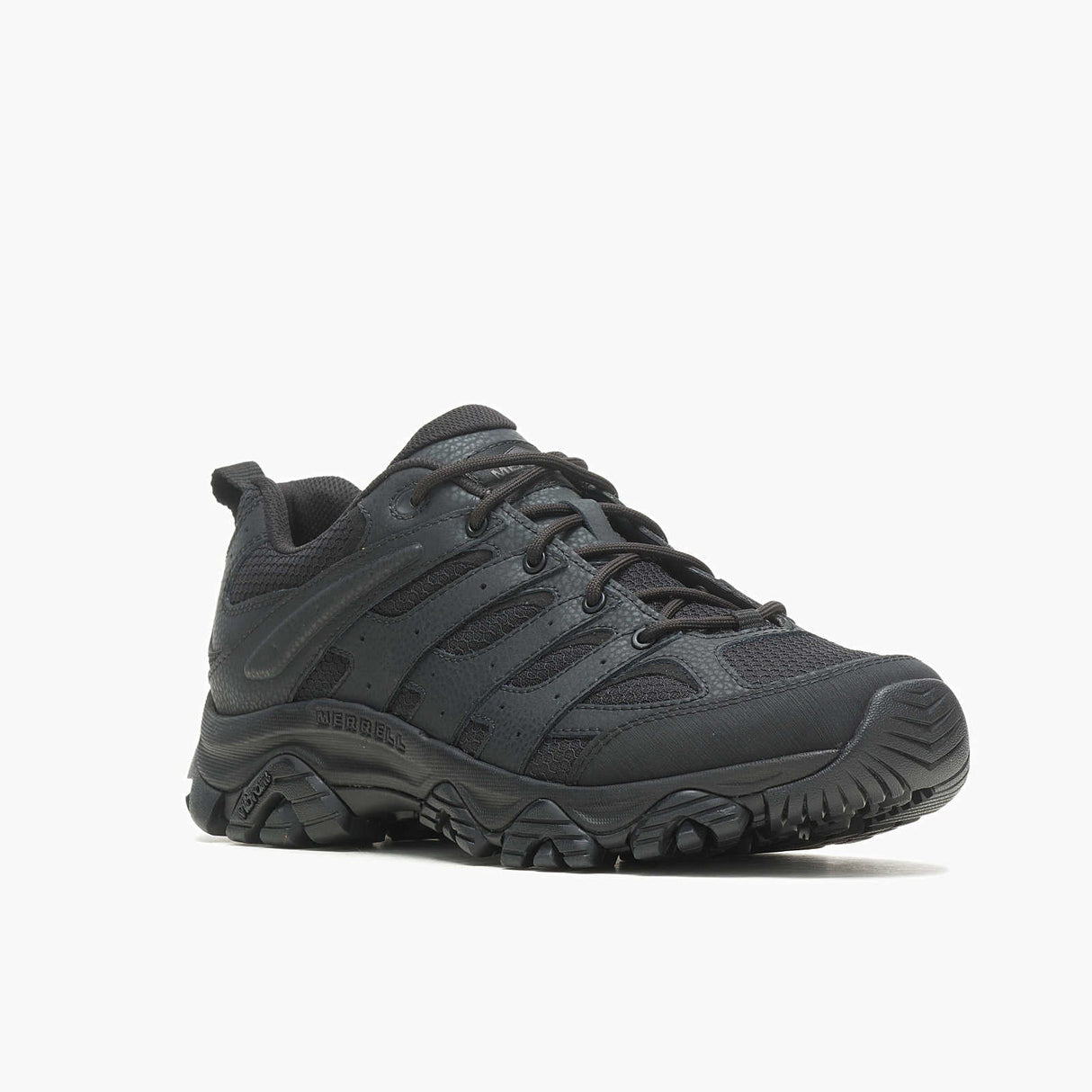 Moab 2 Tactical Men's Work Shoes Black-Men's Work Shoes-Merrell-Steel Toes