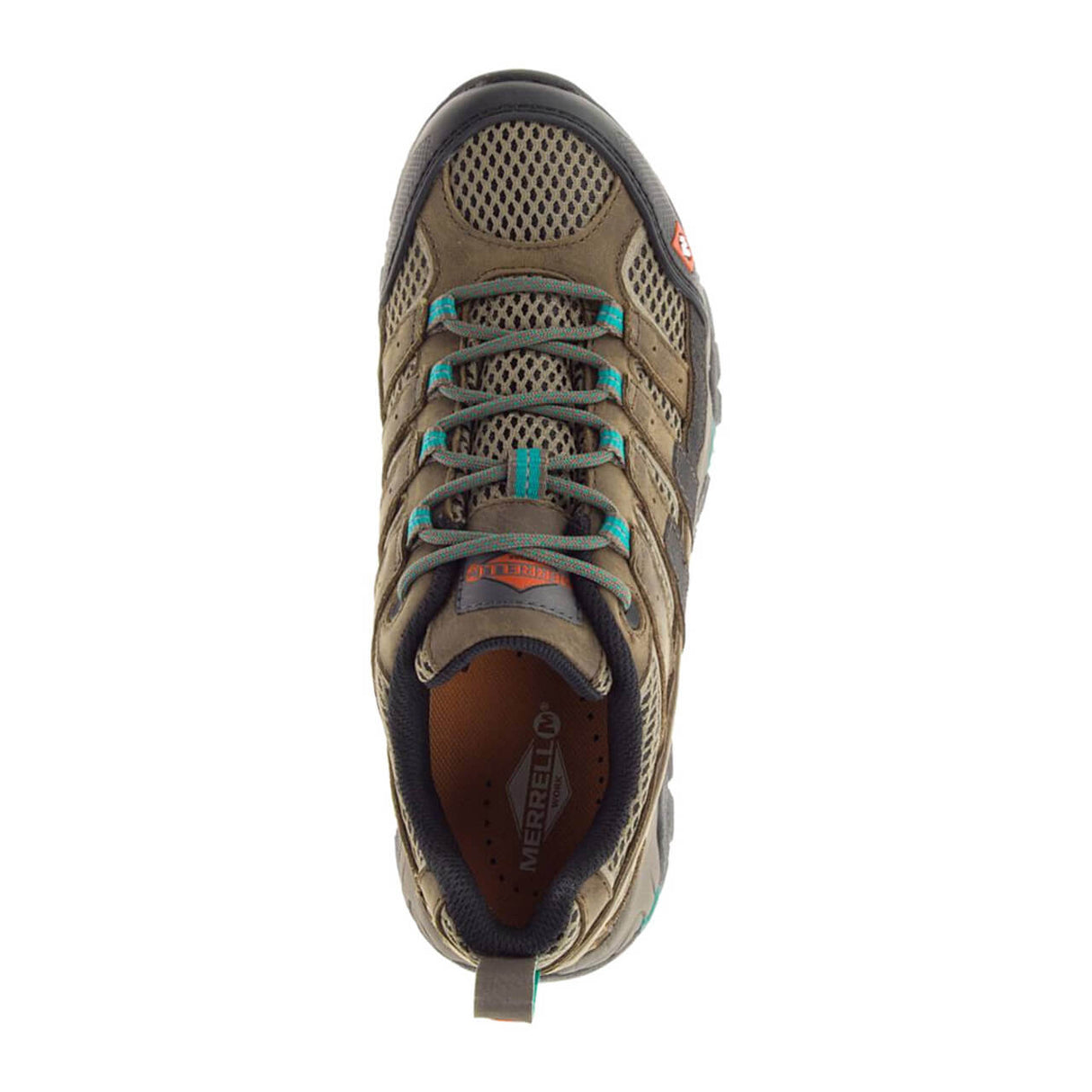 Moab 2 Vapor WoMen's Composite-Toe Work Shoes Boulder-Women's Work Shoes-Merrell-Steel Toes