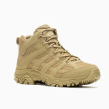 Moab 3 Mid Men's Tactical Work Boots Wp Tactical Dark Coyote-Men's Tactical Work Boots-Merrell-Steel Toes