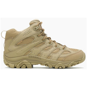 Merrell Moab 3 Mid Men's Tactical Work Boots Wp Tactical Dark Coyote Profile View