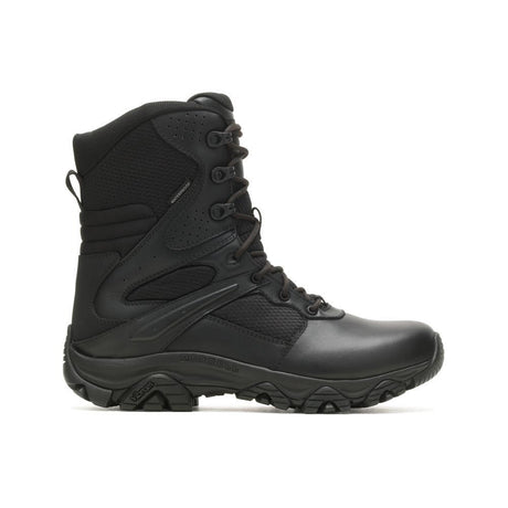 Moab 3 Response 8" Men's Tactical Work Boots Tactical Black-Men's Tactical Work Boots-Merrell-3.5-M-BLACK-Steel Toes