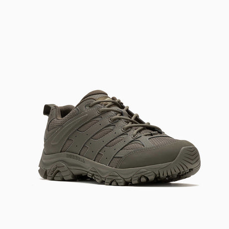 Moab 3 Tactical Men's Tactical Work Shoes Dark Olive-Men's Tactical Work Shoes-Merrell-Steel Toes