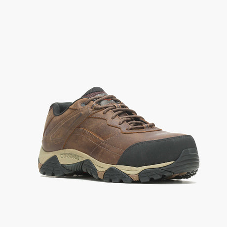 Moab Adventure Men's Carbon-Fiber Work Shoes Toffee-Men's Work Shoes-Merrell-Steel Toes
