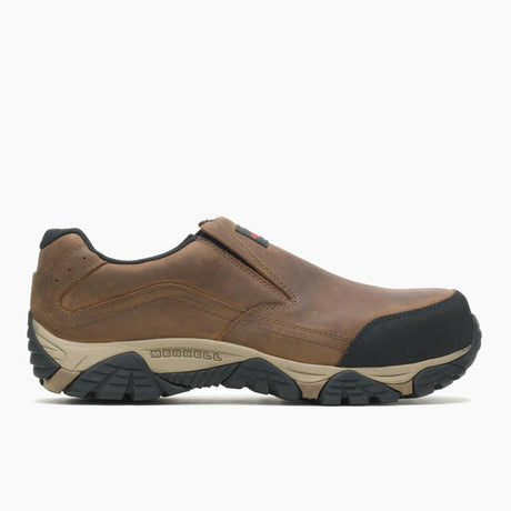Moab Adventure Moc Men's Carbon-Fiber Work Shoes Toffee-Men's Work Shoes-Merrell-7-M-TOFFEE-Steel Toes