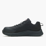 Moab Flight Men's Carbon-Fiber Work Shoes Black-Men's Work Shoes-Merrell-Steel Toes