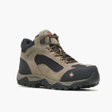 Moab Onset Mid Men's Composite-Toe Work Boots Wp Walnut-Men's Work Boots-Merrell-Steel Toes