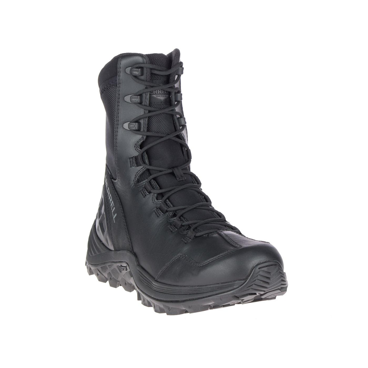 Rogue 8" Men's Tactical Work Boots Wp Black-Men's Tactical Work Boots-Merrell-Steel Toes