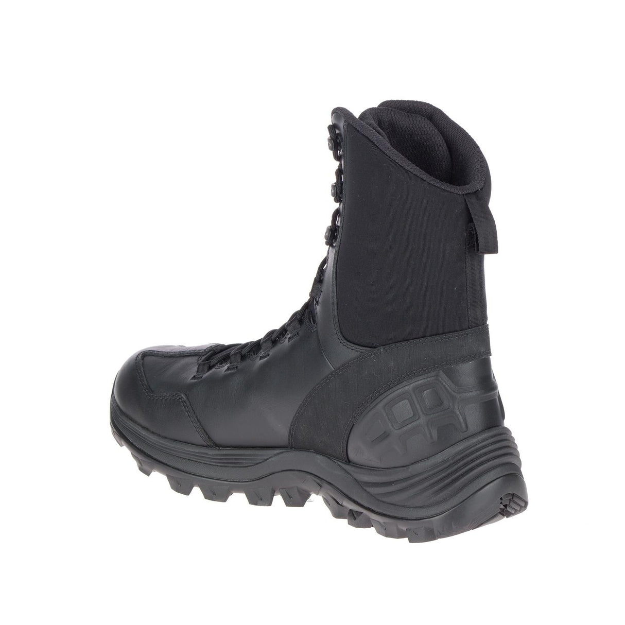 Rogue 8" Men's Tactical Work Boots Wp Black-Men's Tactical Work Boots-Merrell-Steel Toes