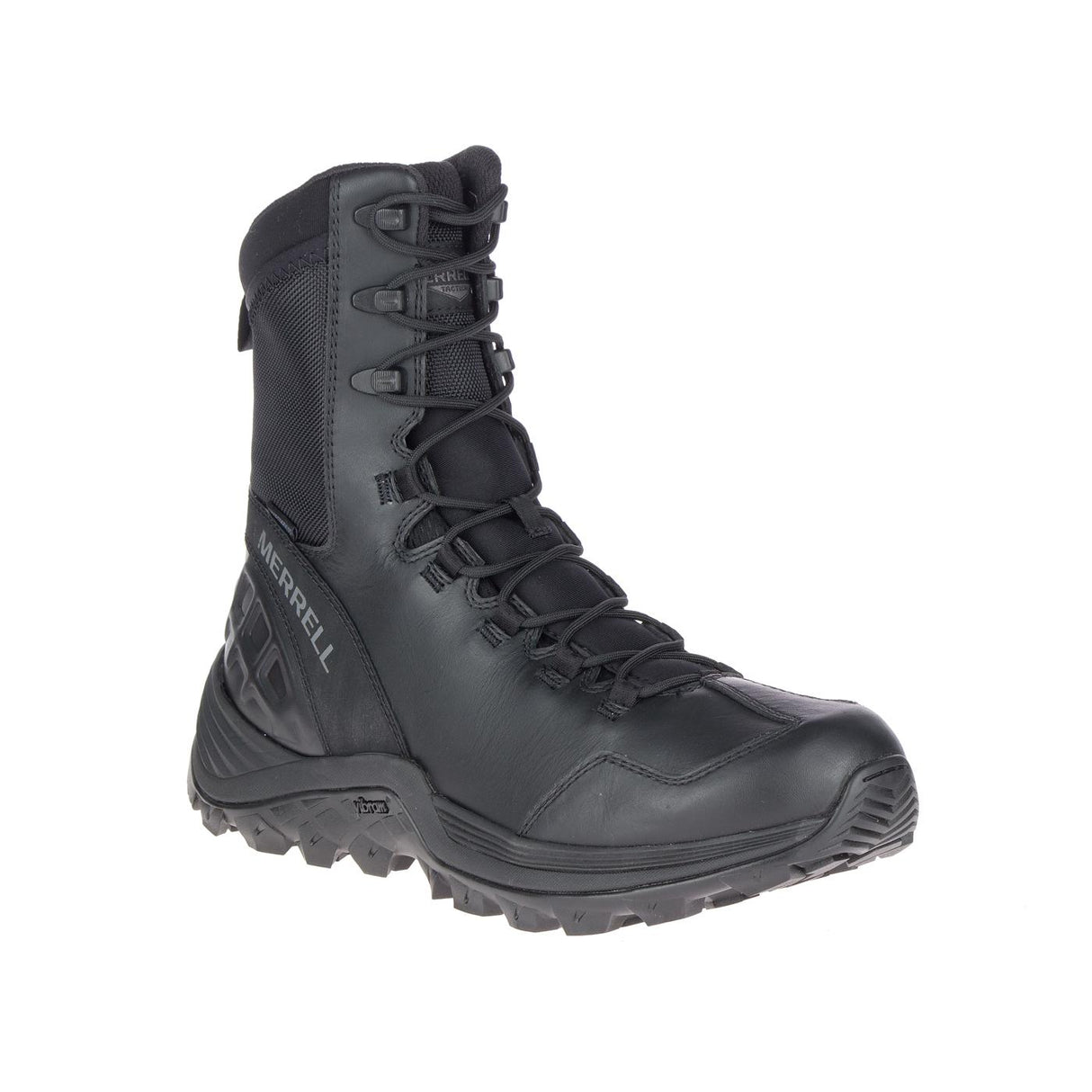 Rogue Tactical Gtx Men's Tactical Work Boots Black-Men's Tactical Work Boots-Merrell-Steel Toes