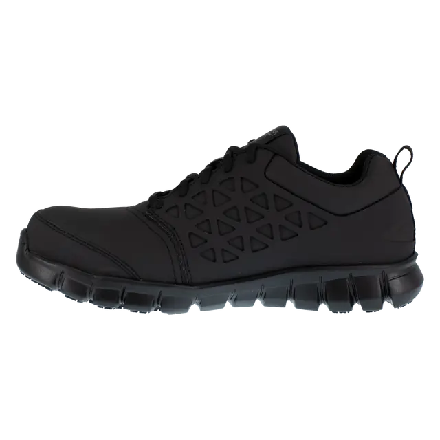 Sublite Cushion Composite-Toe Athletic Work Shoe Black