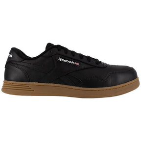 Reebok Work Club Memt Composite-Toe Work Shoe Black Profile View