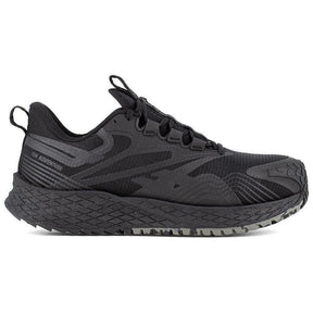 Reebok Work Fe4 Adventure Composite-Toe Athletic Work Shoe Black Profile View
