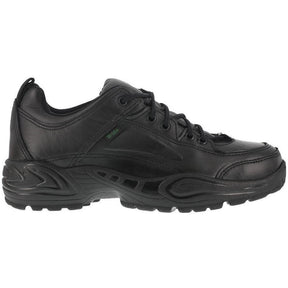 Reebok Work Postal Express Soft-Toe Waterproof Shoe Black Profile View