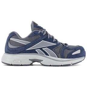 Reebok Work Premier Road Plus VI Athletic Composite Toe Work Shoe – Navy/Gray Profile View