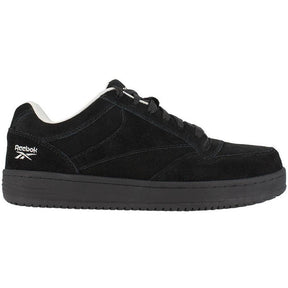 Reebok Work Soyay Steel-Toe Athletic Work Shoe Black Profile View