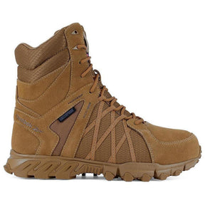 Reebok Work Trailgrip 8 Inch Composite-Toe Waterproof Ins Tactical Work Boot Coyote Profile View