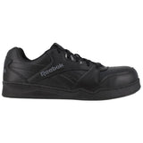 Reebok Work Women's Bb4500 Composite-Toe Athletic Work Shoe Black Profile View