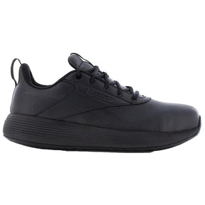 Reebok Work Women's Dmxair Comfort+ Composite-Toe Athletic Work Shoe Black Profile View