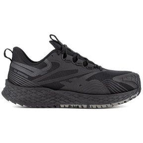 Reebok Work Women's Fe4 Adventure Composite-Toe Athletic Work Shoe Black Profile View