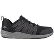 Reebok Work Women's Astroride Steel-Toe Athletic Work Shoe Black/Dark Grey Profile View