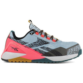 Reebok Work Women's Nano X1 Adventure Composite-Toe Athletic Work Shoe Pink Profile View