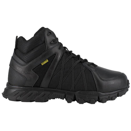 Steel Toes B2B - Trailgrip Work Athletic Metguard Alloy Toe Black Profile View