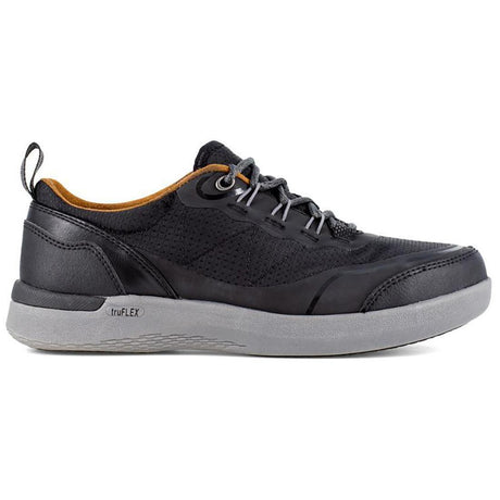 Rockport Works Women's TruFLEX® Fly Skylar Composite-Toe Work Shoe Black Profile View