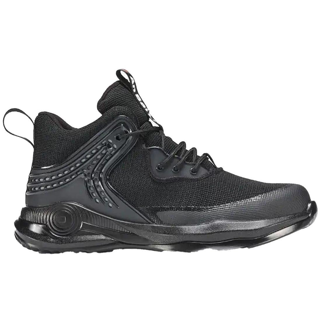 Safety Shoes Steel Toe Athletic Mid Safety Boot Black ABL63 Profile View
