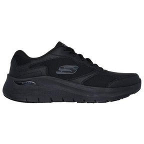 Skechers Work Arch Fit 2.0 Sr Slip Resistant Shoe Black Profile View