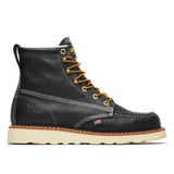 Thorogood American Heritage 6" Moc Toe Boot Maxwear Wedge Black side view