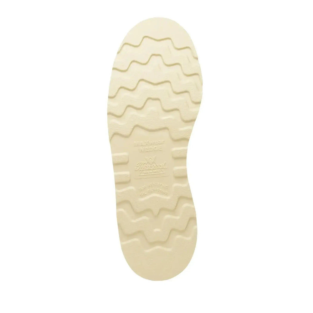 Thorogood American Heritage 8" Steel-Toe Plain Toe Boot Maxwear Wedge Tobacco Sole View