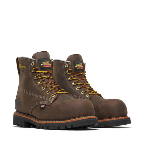 Thorogood American Legacy Series 6" Waterproof Nano Toe Boot Crazy Horse Medial View