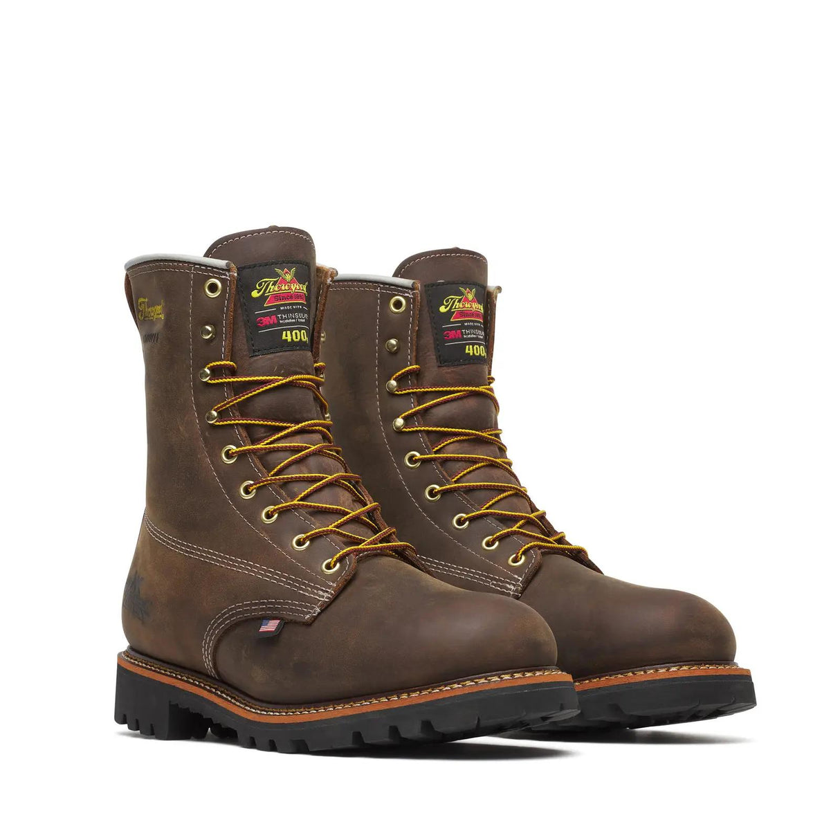 Thorogood American Legacy 8" Waterproof INS Boot Crazy Horse Medial View