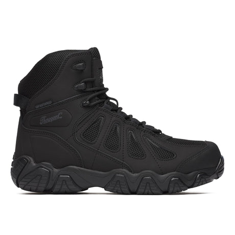 Thorogood Crosstrex 6" Soft Toe Waterproof Boot with Side Zip Black side view