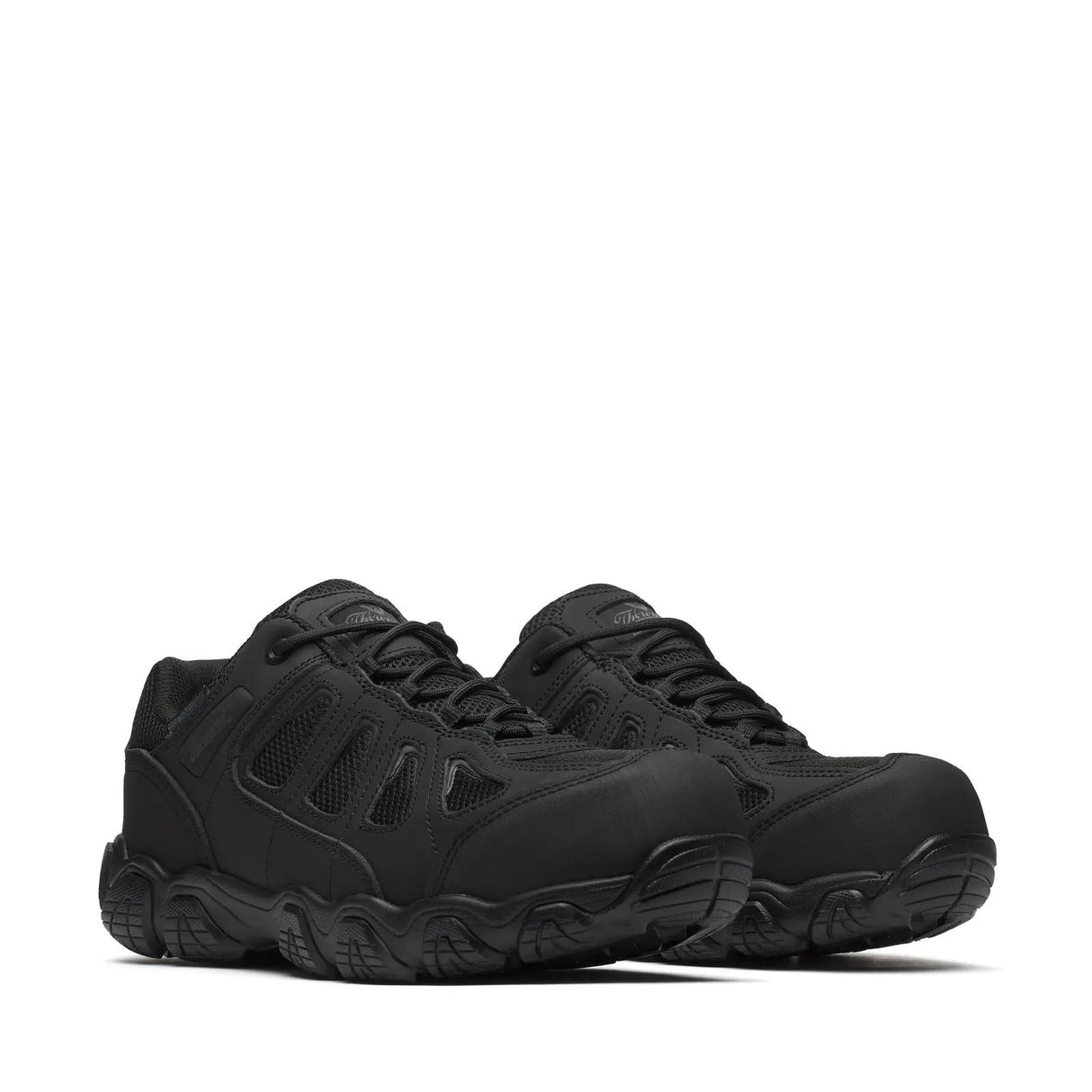 Thorogood Crosstrex Series Ox Hiker Composite Toe Shoe BBP Waterproof Black Medial View