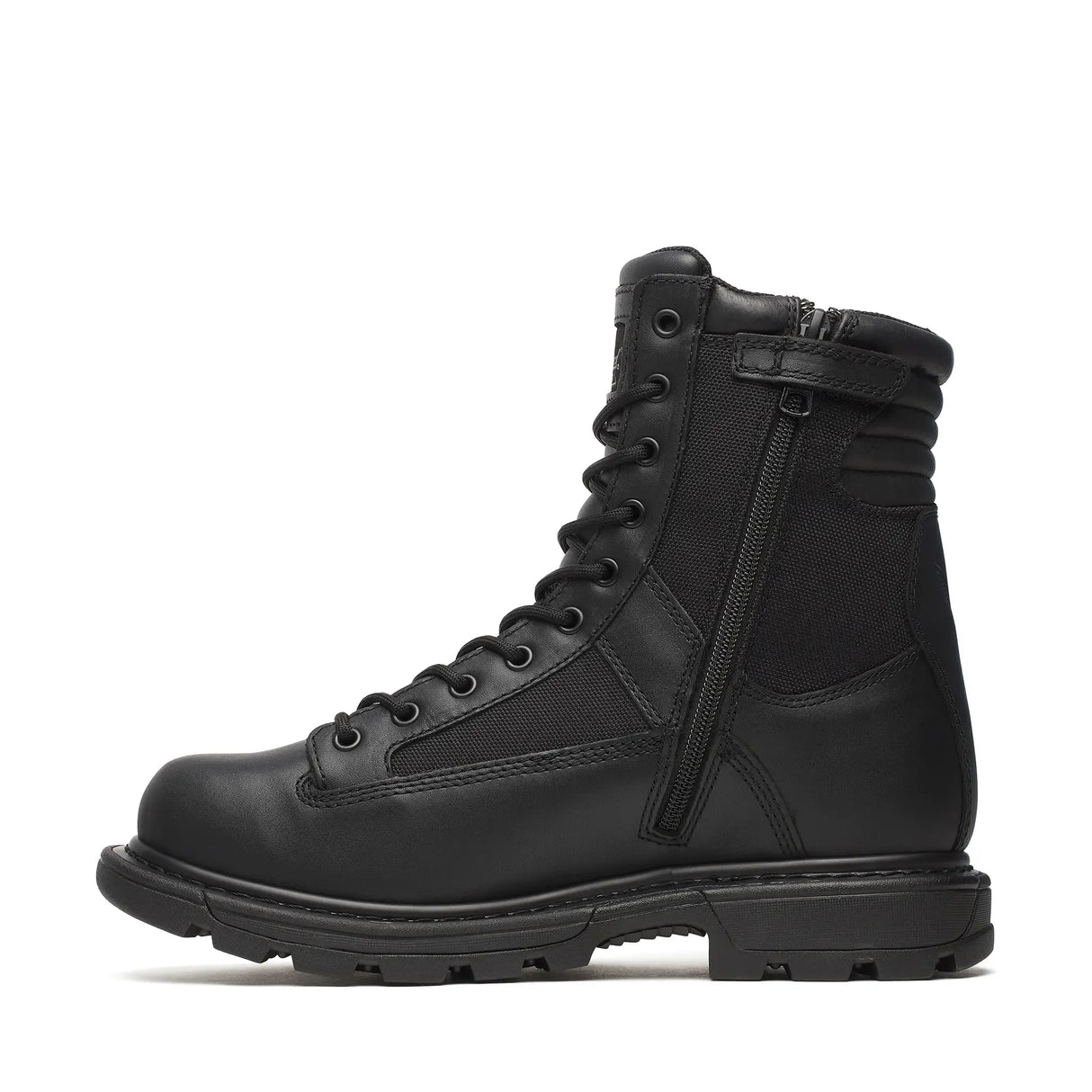 Thorogood GenFlex2 Series 8" Tactical Zip Waterproof Boot Black Inner Side View
