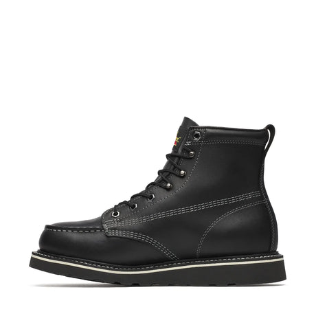 Thorogood Midnight Series 6" Moc Toe Boot Black Inner Side View