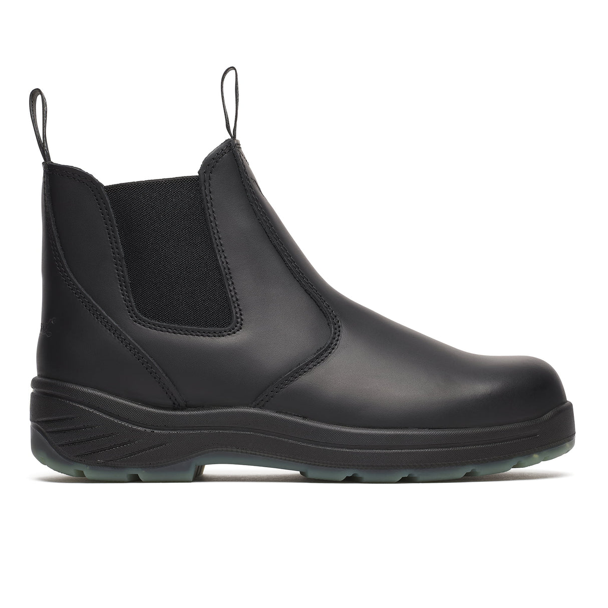 Thorogood Quick Release Station 6" Boot with Translucent Bottom Black side view