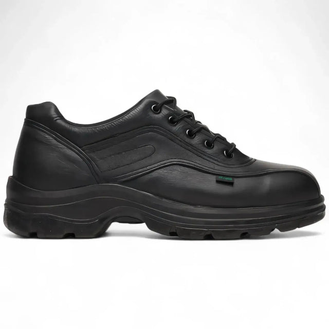 Thorogood Soft Streets Series Double Track Oxford Shoe Black side view