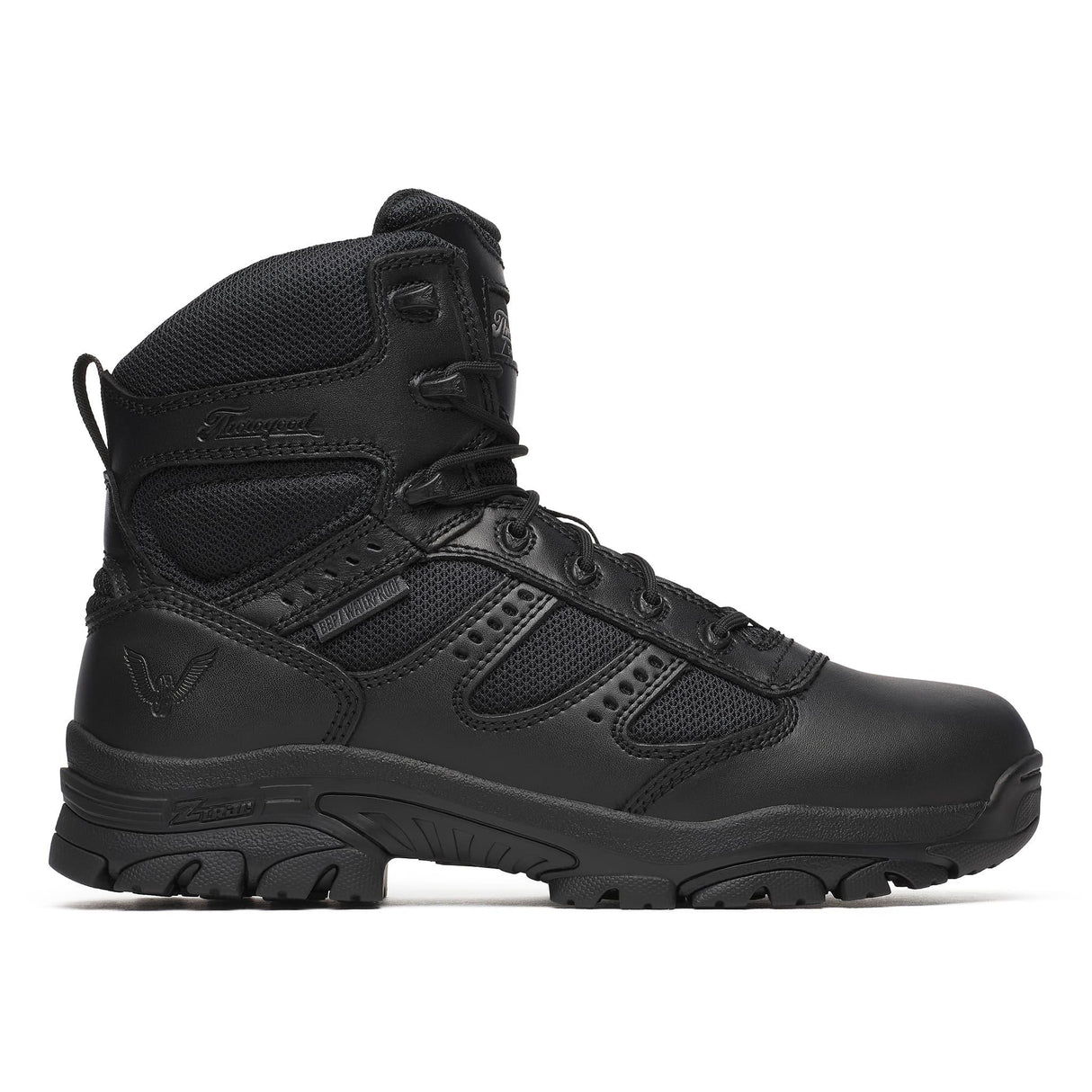 Thorogood The Deuce Series 6" Tactical Zip Waterproof Boot side view
